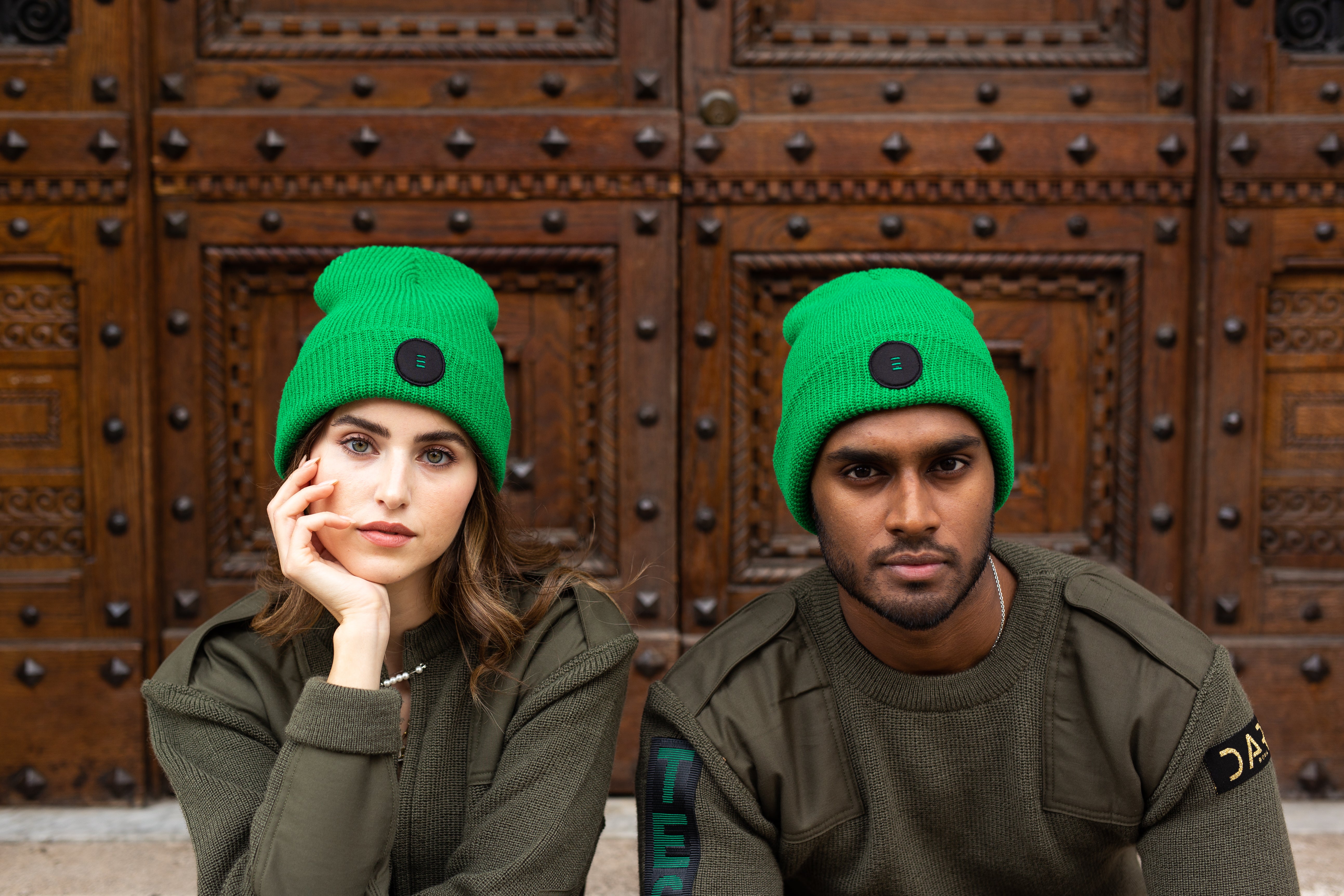 E-DARE BEANIE - CELTIC GREEN